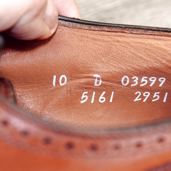 Allen Edmonds LEXINGTON Blucher 10 D Chestnut * add $15 new Cedar Trees main image 7